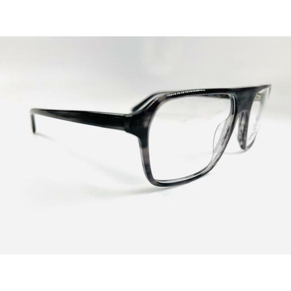New SEAN JOHN SJO 5162 024 Crystal Smoke Horn Eyeglasses 58/19/150